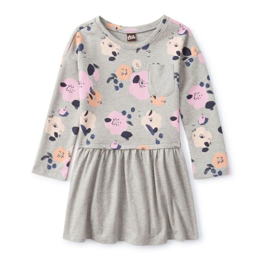 NWT Tea Collection Girls Pocket Play Dress